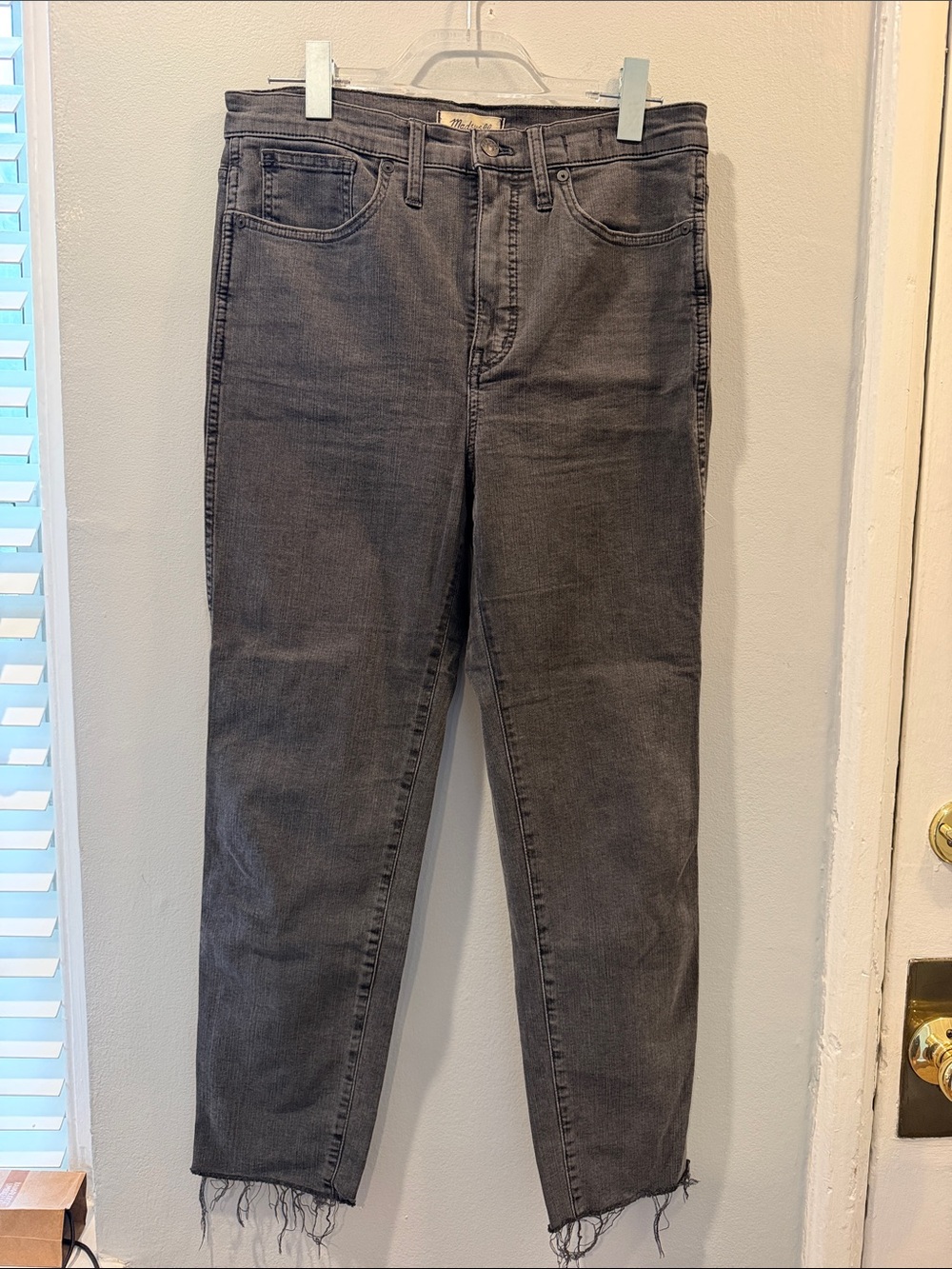 Madewell Stovepipe Women’s Gray Slim Jeans - Casual Everyday Style